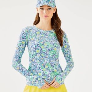 Lily Pulitzer UV top and ribbon hat